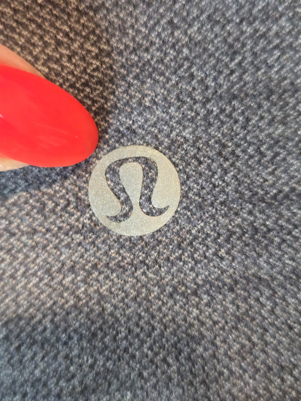 lululemon athletica Heathered Charcoal High-Rise Leggings - Picture 4 of 5